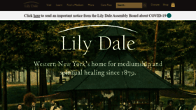What Lilydaleassembly.com website looked like in 2020 (3 years ago)