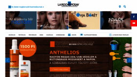 What Larocheposay.hu website looked like in 2020 (3 years ago)