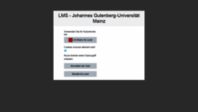 What Lms.uni-mainz.de website looked like in 2020 (3 years ago)