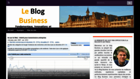 What Le-blog-business.fr website looked like in 2020 (3 years ago)