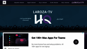 What Laroza-tv.com website looked like in 2020 (3 years ago)