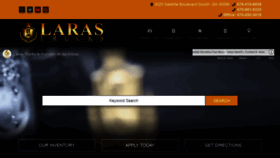 What Larastrucks.com website looked like in 2020 (3 years ago)