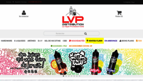 What Lvp-distribution.fr website looked like in 2020 (3 years ago)