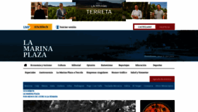 What Lamarinaplaza.com website looked like in 2020 (3 years ago)