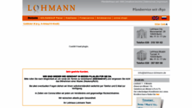What Leihhaus-lohmann-berlin.de website looked like in 2020 (3 years ago)