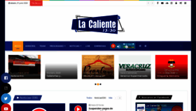 What Lacaliente1330.com website looked like in 2020 (3 years ago)
