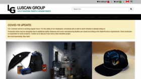 What Luscangroup.com website looked like in 2020 (3 years ago)