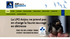 What Lpo-anjou.org website looked like in 2020 (3 years ago)