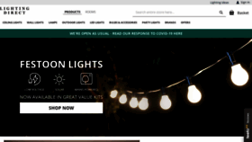 What Lighting-direct.co.uk website looked like in 2020 (3 years ago)