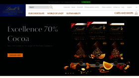 What Lindt.com.au website looked like in 2020 (3 years ago)