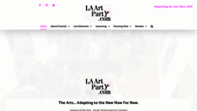 What Laartparty.com website looked like in 2020 (3 years ago)