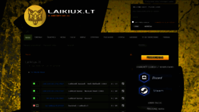 What Laikiux.lt website looked like in 2020 (3 years ago)