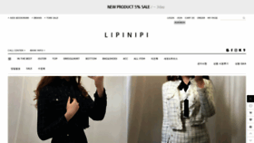 What Lipinipi.com website looked like in 2020 (3 years ago)