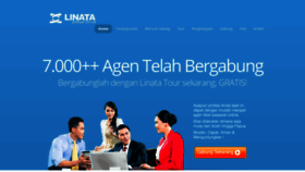 What Linatatour.co.id website looked like in 2020 (3 years ago)