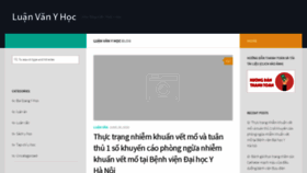 What Luanvanyhoc.com website looked like in 2020 (3 years ago)