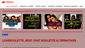 What Loveroulette.net website looked like in 2020 (3 years ago)