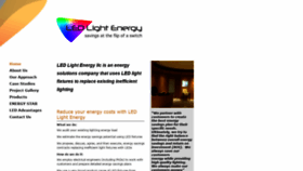 What Ledlightenergy.com website looked like in 2020 (3 years ago)