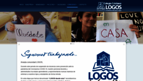What Logos.edu.do website looked like in 2020 (3 years ago)