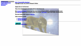 What Lynx.invisible-island.net website looked like in 2020 (3 years ago)