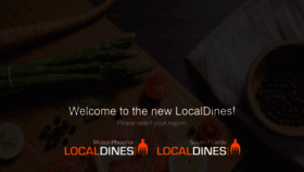 What Localdines.com website looked like in 2020 (3 years ago)