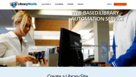 What Libraryworld.com website looked like in 2020 (3 years ago)