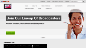 What Lifevisiontv.com website looked like in 2020 (3 years ago)