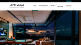 What Loftyvillas.com website looked like in 2020 (3 years ago)