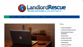 What Landlordrescue.ca website looked like in 2020 (3 years ago)