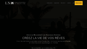 What Les-nouveaux-hommes.fr website looked like in 2020 (5 years ago)