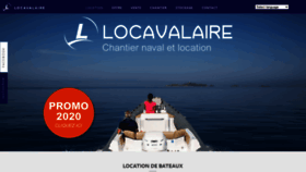 What Locavalaire.com website looked like in 2020 (3 years ago)