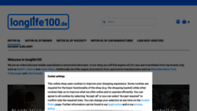 What Longlife100.de website looked like in 2020 (3 years ago)