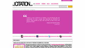 What Labonnecitation.com website looked like in 2020 (3 years ago)