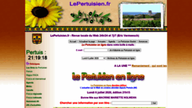 What Lepertuisien.fr website looked like in 2020 (3 years ago)