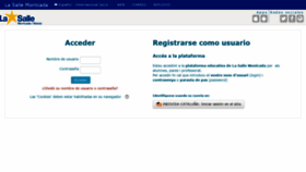 What Lasallemontcada.sallenet.org website looked like in 2020 (3 years ago)