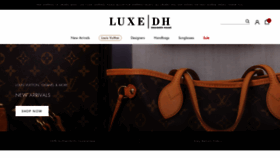 What Luxedesignerhandbags.com website looked like in 2020 (3 years ago)