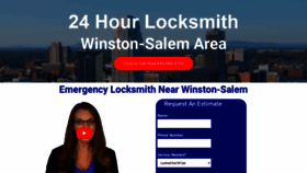 What Locksmithwinstonsalemnc.com website looked like in 2020 (3 years ago)