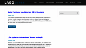 What Lagopress-konstanz.de website looked like in 2020 (3 years ago)