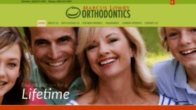 What Lowryortho.com website looked like in 2020 (3 years ago)