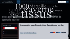 What Lacaverneauxmilletissus.fr website looked like in 2020 (3 years ago)