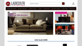 What Ladeco.fr website looked like in 2020 (3 years ago)