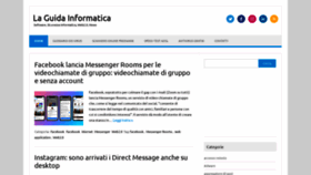 What Laguidainformatica.it website looked like in 2020 (3 years ago)