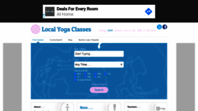 What Localyogaclasses.co.uk website looked like in 2020 (3 years ago)