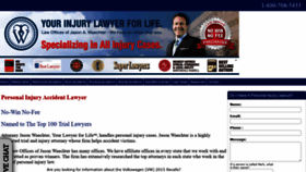 What Lawyerforlife.com website looked like in 2020 (3 years ago)