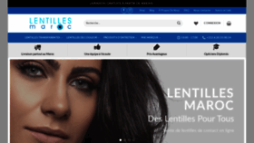 What Lentillesmaroc.ma website looked like in 2020 (3 years ago)
