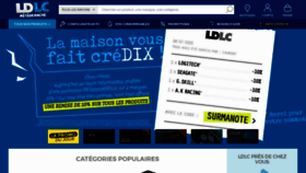 What Ldlc.fr website looked like in 2020 (3 years ago)