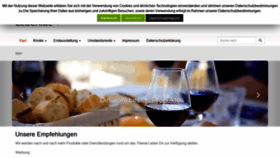What Leben.de website looked like in 2020 (3 years ago)