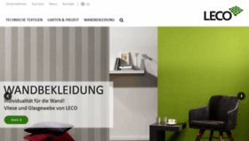 What Leco-werke.de website looked like in 2020 (3 years ago)