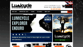 What Lumicycle.com website looked like in 2020 (3 years ago)