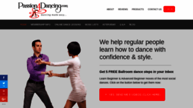 What Leonsdance.com website looked like in 2020 (3 years ago)