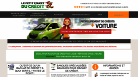 What Lepetitpoucetducredit.com website looked like in 2020 (3 years ago)